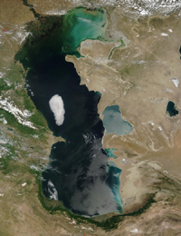 Caspian Sea - 2002 (MODIS)