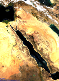Red Sea Region 2001 - MODIS