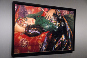 The exhibition Elizabeth Taylor in Iran - by QH