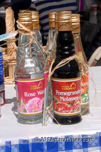 Rose Water & Pomegranate Molasses