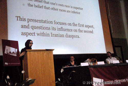 Beeta Baghoolizadeh (Univ. of Pennsylvania), Orly Rahimiyan, Elham Gheytanchi, Arash Davari - UCLA (October 13, 2012)- by QH