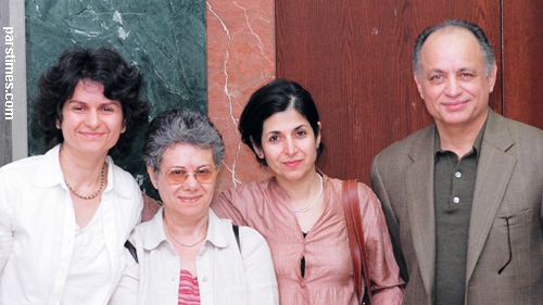 Dr. Fariba Adelkhah, Dr. Kazem Alamdari and friends - by QH