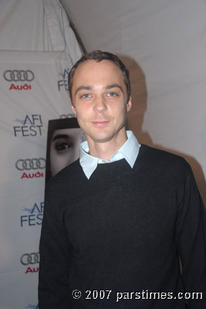 Actor Jim Parsons from the film 'On the Road with Judas' - AFI FEST 2007 (November 4, 2007)- by QH