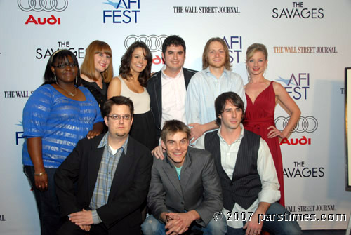 Director Robert F. Cosnahan III and the cast and crew of the film 'Psycho Hillbilly Cabin Massacre - AFI FEST 2007 (November 9, 2007)- by QH