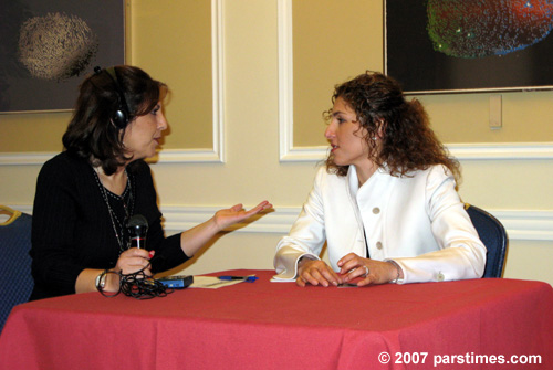 Anousheh Ansari & Susan Khatami (March 1, 2007) - by QH