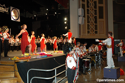 Web City High School Cardinal Pride Band,  Bandfest (December 31, 2005) - by QH
