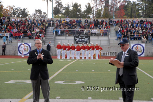 Pasadena City College Rep & Announcer Jim Hahn (December 30, 2012) - by QH