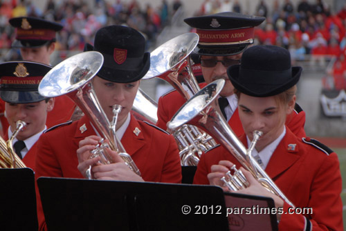 Salvation Army Tournament of Roses Band -  Los Angeles, CA (December 30, 2012) - by QH