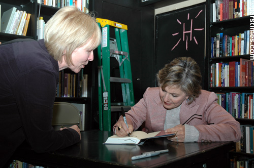 Senator Barbara Boxer booksigning event - Book Soup, West Hollywood (February 22, 2006) - by QH