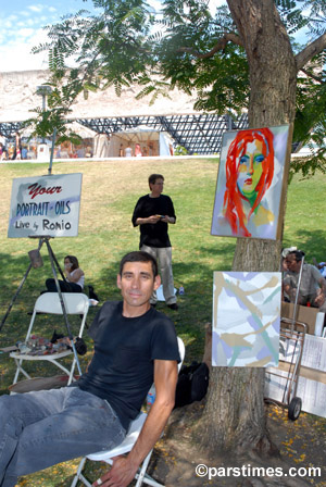 Bastille Day: Portrait Artist - Los Angeles (July 16, 2006) - by QH