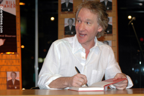 Bill Maher Book Signing, Westwood - September 12, 2005 - by QH