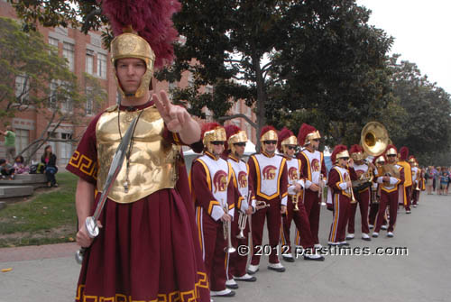 USC Trojan Marching Band - USC (April 21, 2012) - by QH