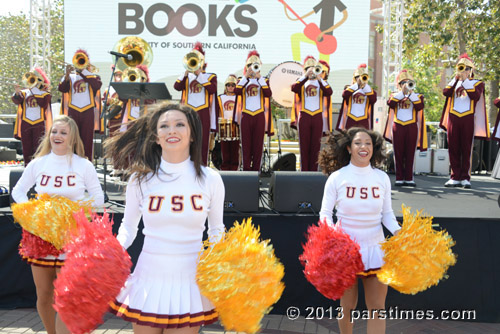 USC Song Girls - LA Times Book Fair - USC (April 20, 2013) - by QH