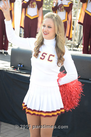 USC Song Girl - LA Times Book Fair - USC (April 20, 2013) - by QH