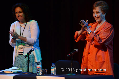 Carol Burnett in Conversation with Mary McNamara - LA Times Book Fair - USC (April 20, 2013) - by QH