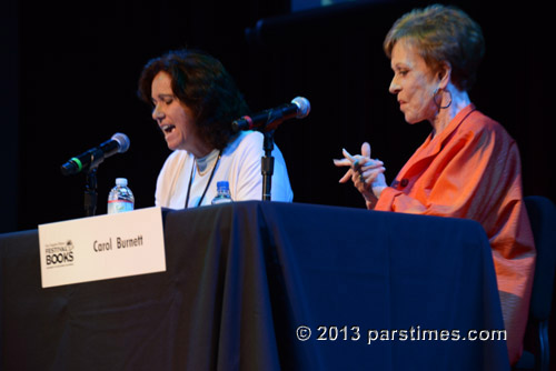 Carol Burnett in Conversation with Mary McNamara - LA Times Book Fair - USC (April 20, 2013) - by QH