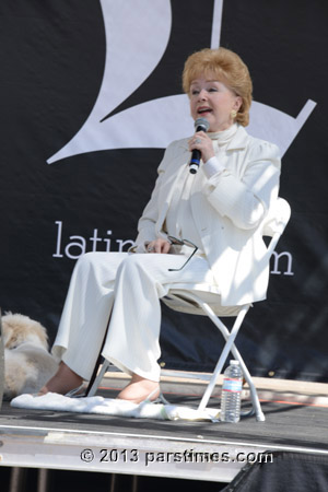 Debbie Reynolds - LA Times Book Fair - USC (April 20, 2013) - by QH