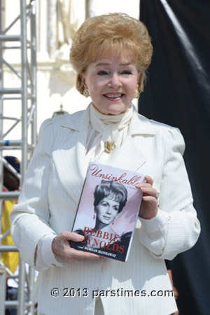 Debbie Reynolds - LA Times Book Fair - USC (April 20, 2013) - by QH