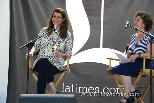 Nia Vardalos, Author of, 'Instant Mom' 
Interviewed by Alex Cohen - LA Times Book Fair - USC (April 21, 2013) - by QH