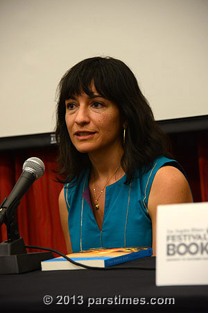 Laleh Khadivi - LA Times Book Fair - USC (April 21, 2013) - by QH
