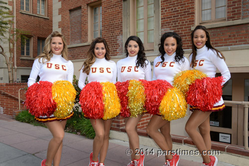 USC Song Girls - USC (April 13, 2014) - by QH