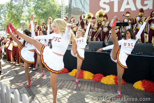 USC Song Girls - USC (April 18, 2015) - by QH