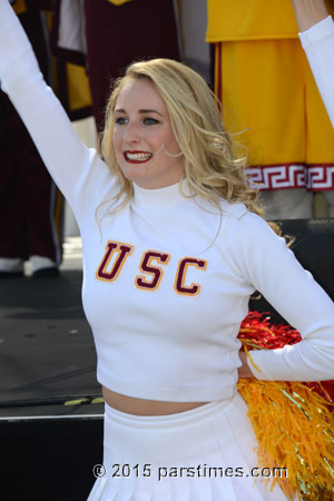 USC Song Girl - USC (April 18, 2015) - by QH