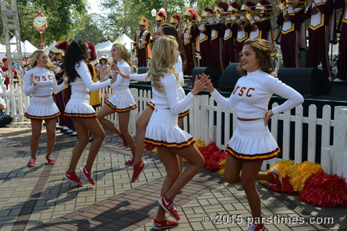 USC Song Girls - USC (April 19, 2015) - by QH