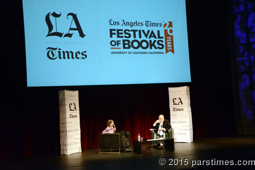 Joyce Carol Oates, Author of The Sacrifice,?in Conversation with Michael Silverblatt - USC (April 19, 2015) - by QH