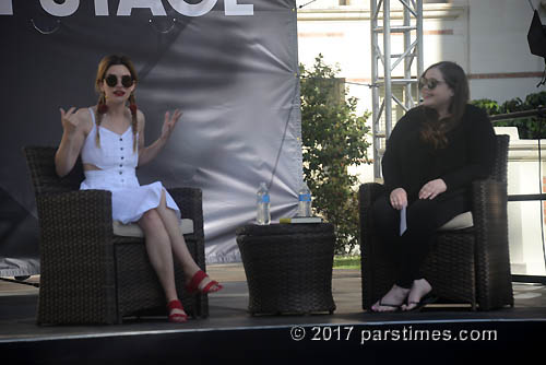 Kelly Oxford in Conversation with Amy Kaufman - USC (April 22, 2017) - by QH