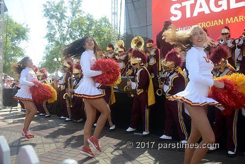 USC Song Girls & Band - USC (April 23, 2017) - by QH