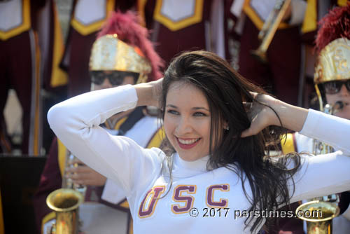 USC Song Girl - USC (April 23, 2017) - by QH