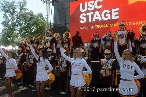 USC Song Girls & Band - USC (April 23, 2017) - by QH