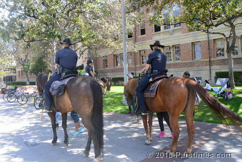 Mounted Police Officers - USC (April 21, 2018) - by QH