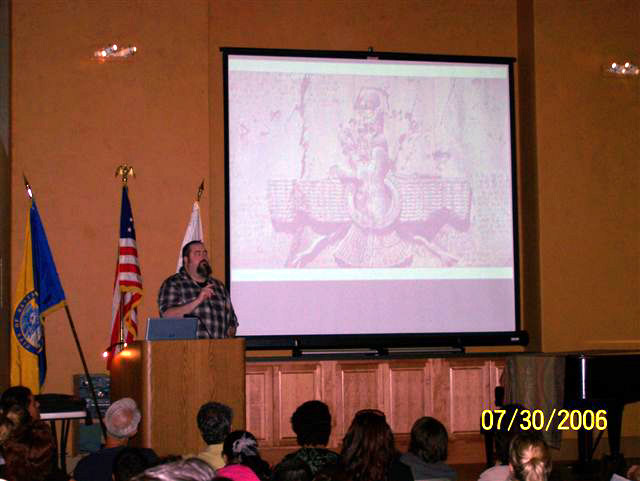 Warren Soward, Persian History Presentation, Cal State Fullerton