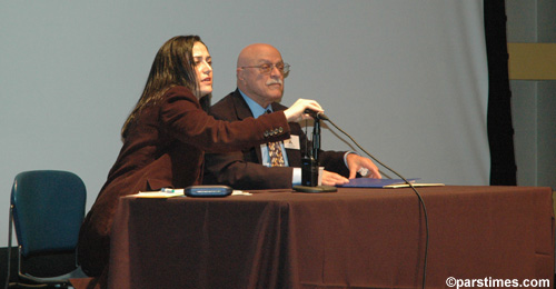 Farah Nourmand & Dr. Sadredin Elahi - Skirball Cultural Center (October 23, 2005)