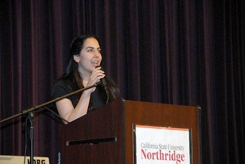 Diana Naderi (Vice President)
 - CSUN  (March 25, 2008) - by QH