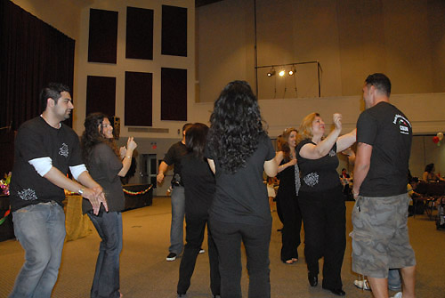 Students dancing - CSUN  (March 25, 2008) - by QH