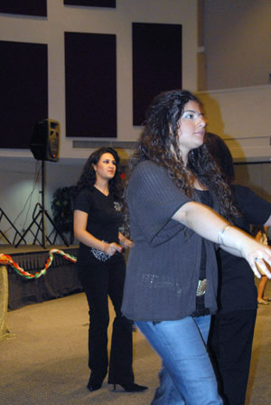 Students dancing - CSUN  (March 25, 2008) - by QH