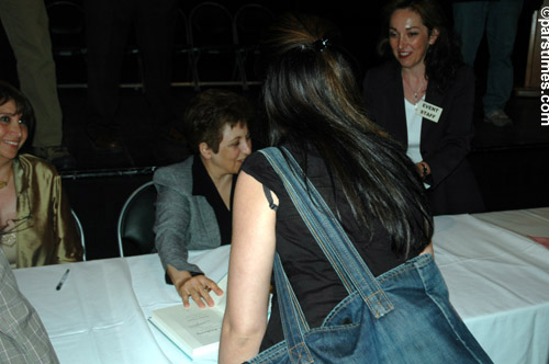 Shirin Ebadi Signing Copies of Iran Awakening  UCLA - by QH