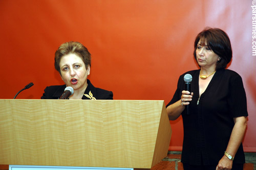 Shirin Ebadi & Shirin Ershadi (Translator) - by QH
