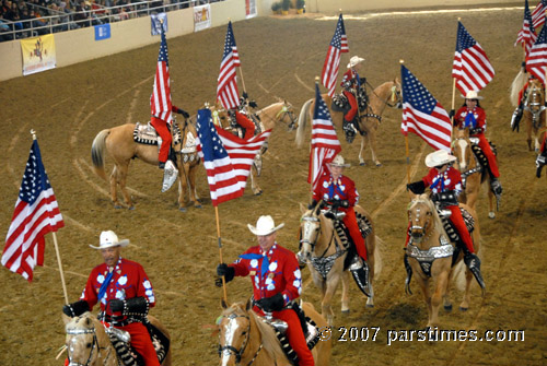 Los Angeles County Sheriff's Department Mounted Enforcement Detail  (December 29, 2007) - by QH