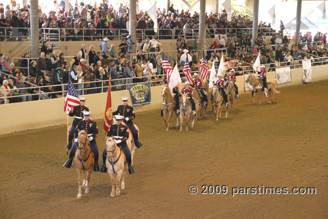 Equestfest: Marine Corps Mounted Color Guard  - Burbank (December 29, 2009) - by QH