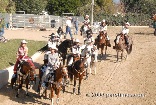 Cowgirls Historical Foundation Rider - Burbank (December 29, 2009) - by QH