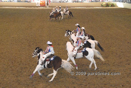 Painted Ladies Rodeo Performers - Burbank (December 29, 2009) - by QH