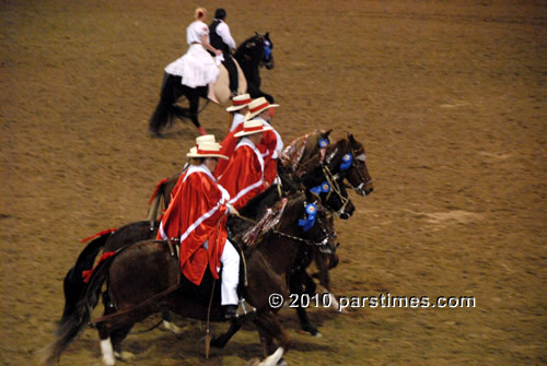 Peruvian Paso Heritage Riders - Burbank (December 29, 2010) - by QH