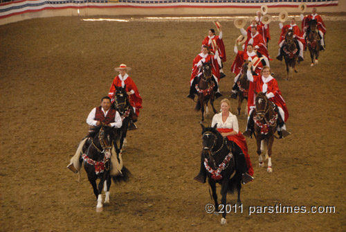 Peruvian Paso Heritage Riders - Burbank (December 30, 2011) - by QH