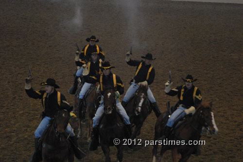 First Cavalry Division's Horse Cavalry Detachment, Forth Hood Texas  - Burbank (December 29, 2012) - by QH