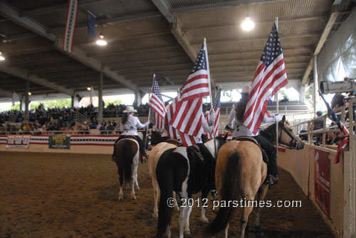 Prime Time Express Mounted Drill Team - Burbank(December 29, 2012) - by QH