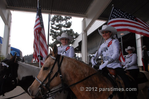 Prime Time Express Mounted Drill Team - Burbank (December 29, 2012) - by QH